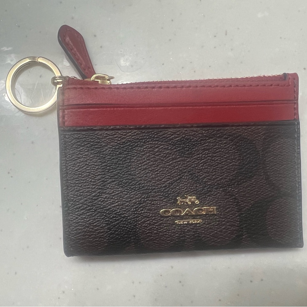 Used-Coach wallet keychain-great condition